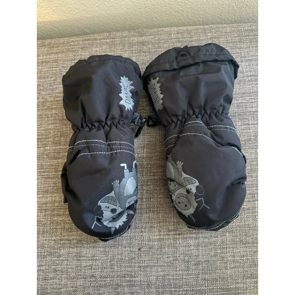 Kid’s Dakine Ski/ Snowboard Toddler Mittens Size Large 3-4 Years